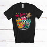 MacnyStore - Personalized Custom Name Ms Juice; Amazing Back To School Leopard Energy Drink Can; Teacher T-Shirt