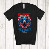 MacnyStore - Personalized Custom Name My Country Don't Like It; Sarcastic 4th Of July Eagle; Patriotic T-Shirt