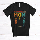 MacnyStore - Personalized Custom Name My Kids Think I Am Made Of Money; Joyful Mother's Day Vintage T-Shirt