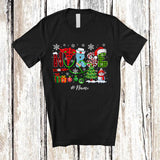 MacnyStore - Personalized Custom Name Nurse Christmas Cosplay; Funny Stethoscope Matching Group T-Shirt