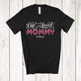 MacnyStore - Personalized Custom Name One Loved Mommy; Adorable Mother's Day Leopard; Family T-Shirt