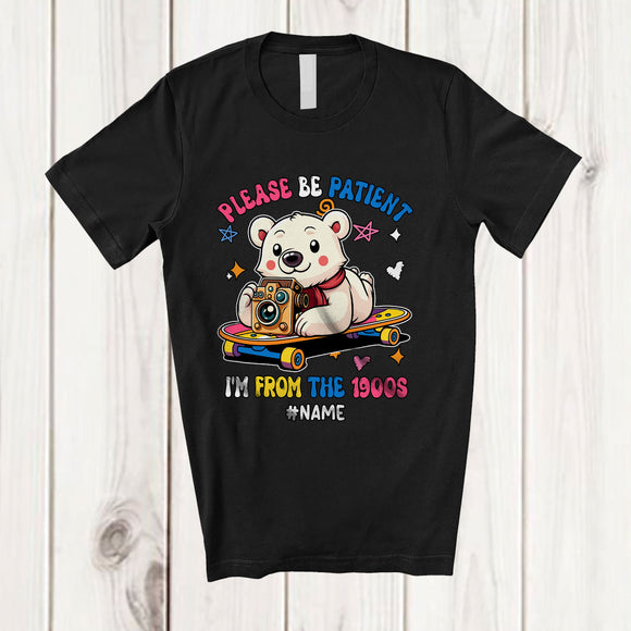 MacnyStore - Personalized Custom Name Patient I'm From The 1900s; Lovely Polar Bear Old Classic; Family T-Shirt