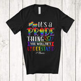 MacnyStore - Personalized Custom Name Pride Thing You Wouldn't Understand; Lovely LGBTQ Gay Hearts T-Shirt