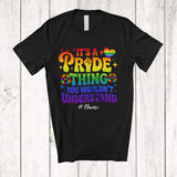 MacnyStore - Personalized Custom Name Pride Thing You Wouldn't Understand; Lovely LGBTQ Gay Sunflowers T-Shirt
