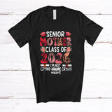 MacnyStore - Personalized Custom Name Senior Mother Class 2026 You're Crying; Lovely Mother's Day Leopard T-Shirt
