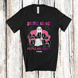 MacnyStore - Personalized Custom Name Shelties Because People Creepy; Lovely Halloween Ghost Boo Owner T-Shirt