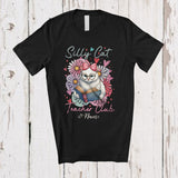 MacnyStore - Personalized Custom Name Silly Cat Teacher Club; Amazing Back To School Flowers Teacher T-Shirt