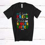 MacnyStore - Personalized Custom Name So Long Pre-K Hello Kindergarten; Lovely First Day Of School Teacher T-Shirt