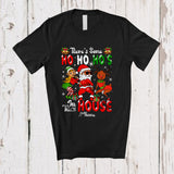 MacnyStore - Personalized Custom Name Some Ho Ho Ho's In This House; Sarcastic Christmas Reindeer Santa Elf T-Shirt
