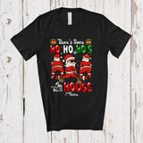 MacnyStore - Personalized Custom Name Some Ho Ho Ho's In This House; Sarcastic Christmas Three Santa T-Shirt