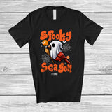 MacnyStore - Personalized Custom Name Spooky Season; Humorous Halloween Cardinal Boo Ghost Cosplay T-Shirt