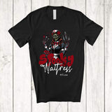 MacnyStore - Personalized Custom Name Spooky Waitress; Scary Halloween Witch Cosplay; Proud Jobs T-Shirt