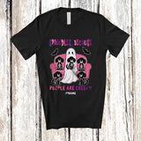 MacnyStore - Personalized Custom Name Sproodles Because People Creepy; Lovely Halloween Ghost Boo Owner T-Shirt