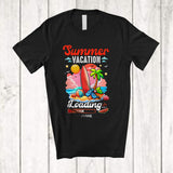 MacnyStore - Personalized Custom Name Summer Vacation Loading; Joyful Beach Surfing Surfer; Family T-Shirt