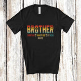 MacnyStore - Personalized Custom Name Vintage Brother Man Of God; Joyful Father's Day Custom Name Family T-Shirt