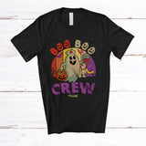 MacnyStore - Personalized Custom Name Vintage Retro Boo Boo Crew; Lovely Halloween Nurse Nursing T-Shirt