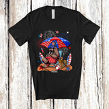 MacnyStore - Personalized Custom Name Walrus Relax Wait For 4th of July; Lovely US Flag Walrus Patriotic T-Shirt