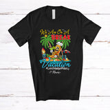 MacnyStore - Personalized Custom Name We Are On A Break Lunch Lady; Lovely Summer Vacation Spoon Beach T-Shirt