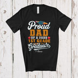 MacnyStore - Personalized Custom Name; Dad Class Of 2025 1st Grade Graduate; Lovely Father's Day Dad Family T-Shirt