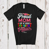 MacnyStore - Personalized Custom Name; Mom Class Of 2025 3rd Grade Graduate; Lovely Mother's Day Family T-Shirt