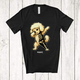 MacnyStore - Personalized Dabbing Maltese Skeleton; Joyful Halloween Custom Name Owner Family Group T-Shirt