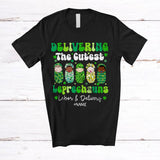 MacnyStore - Personalized Delivering The Cutest Leprechauns; Lovely St. Patrick's Day Custom Name L&D Nurse T-Shirt