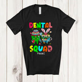 MacnyStore - Personalized Dental Squad; Amazing Easter Two Teeth Bunnies Egg; Custom Name Dentist T-Shirt