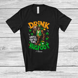 MacnyStore - Personalized Drink Until You See The Bigfoot; Joyful St. Patrick's Day Custom Name Drinking T-Shirt