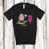 MacnyStore - Personalized Easter Egg Playing Disc Golf; Fantastic Easter Custom Name Sport Player; Family T-Shirt