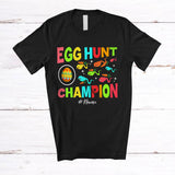 MacnyStore - Personalized Egg Hunt Champion; Wonderful Easter Custom Name Dad Pregnancy; Family T-Shirt