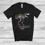 MacnyStore - Personalized EggaSaurus; Amazing Easter Custom Name T-Rex Eggs Hunt; Boys Family T-Shirt