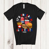 MacnyStore - Personalized Freedom Let's taste; Proud 4th Of July Ice Cream Hot Dog; Custom Name Patriotic T-Shirt