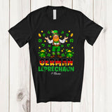 MacnyStore - Personalized German Leprechaun; Awesome St. Patrick's Day Custom Name German; Shamrocks Family T-Shirt
