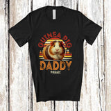 MacnyStore - Personalized Guinea Pig Daddy; Amazing Father's Day Vintage Retro; Custom Name Family T-Shirt