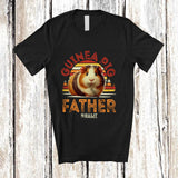 MacnyStore - Personalized Guinea Pig Father; Amazing Father's Day Vintage Retro; Custom Name Family T-Shirt