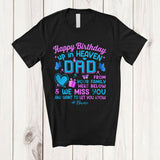 MacnyStore - Personalized Happy Birthday Up In Dad; Lovely Father's Day Custom Name Memories Family T-Shirt
