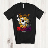 MacnyStore - Personalized Happy Halloween; Scary Halloween Costume Boo Ghost Custom Name Family T-Shirt