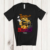 MacnyStore - Personalized Happy Halloween; Scary Halloween Costume Witch Ghost Custom Name Family T-Shirt