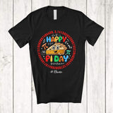 MacnyStore - Personalized Happy Pi Day; Amusing Pi Day Pie Pi Number; Custom Name Math Student Teacher T-Shirt
