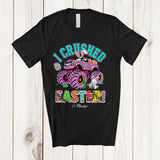MacnyStore - Personalized I Crushed Easter; Amazing Custom Name Boys Bunny Monster Truck; Eggs Hunting T-Shirt