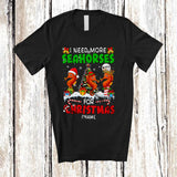 MacnyStore - Personalized I Need More Seahorses For Christmas; Amusing X-mas Custom Name Sea Animal; Family T-Shirt