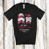 MacnyStore - Personalized I'm Her Biggest Fan Proud Softball Mom; Joyful Mother's Day Custom Name Softball Family T-Shirt