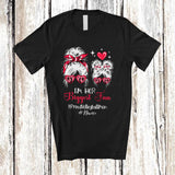 MacnyStore - Personalized I'm Her Biggest Fan Proud Volleyball Mom; Joyful Mother's Day Custom Name Volleyball Family T-Shirt