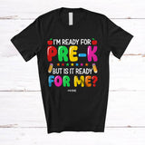 MacnyStore - Personalized I'm Ready For th Pre-K; Amusing Back To School Custom Name Teachers Student T-Shirt