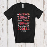 MacnyStore - Personalized I'm Tattooed Mom Cooler; Amazing Mother's Day Hearts; Custom Name Family Tattoo T-Shirt