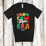 MacnyStore - Personalized In My Cow Mom Era; Lovely Mother's Day Retro; Custom Name Farmer Family T-Shirt