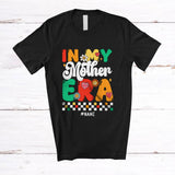 MacnyStore - Personalized In My Mother Era; Adorable Mother's Day Groovy Retro; Custom Name Family T-Shirt
