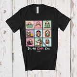 MacnyStore - Personalized In My Sloth Era; Joyful Sloth Activities; Custom Name Girls Women Family T-Shirt