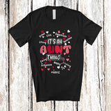 MacnyStore - Personalized It's Aunt Thing; Adorable Mother's Day Custom Name Family Women; Hearts T-Shirt
