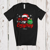 MacnyStore - Personalized It's Me I'm Everything; Fantastic Christmas Santa Snowing; Custom Name Couple T-Shirt